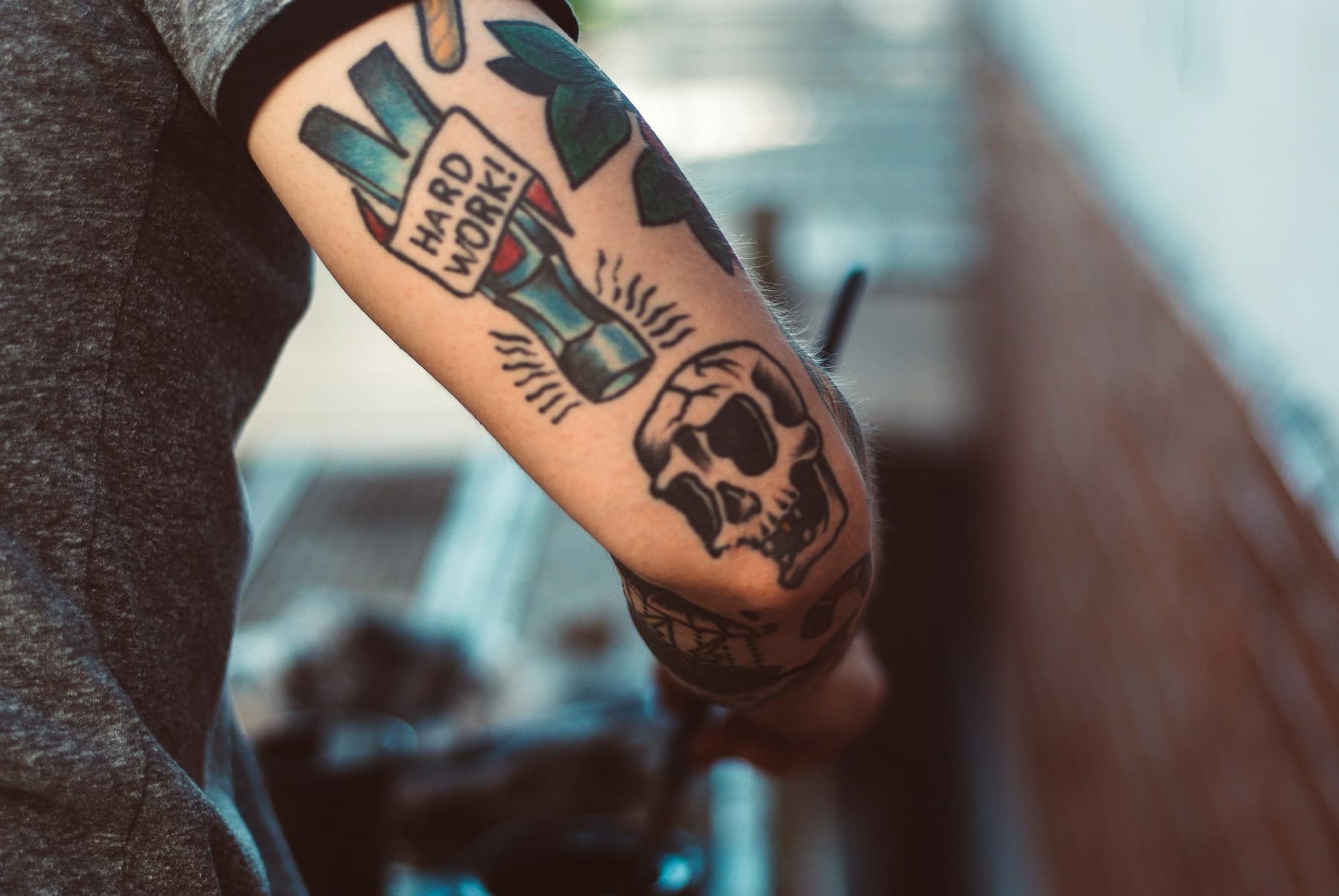 Black and white tattoo portrait inspiration
